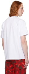 BAPE White Check College T-Shirt