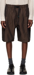South2 West8 Brown Belted C.S. Shorts