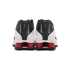 Nike Black and White Shox R4 Sneakers