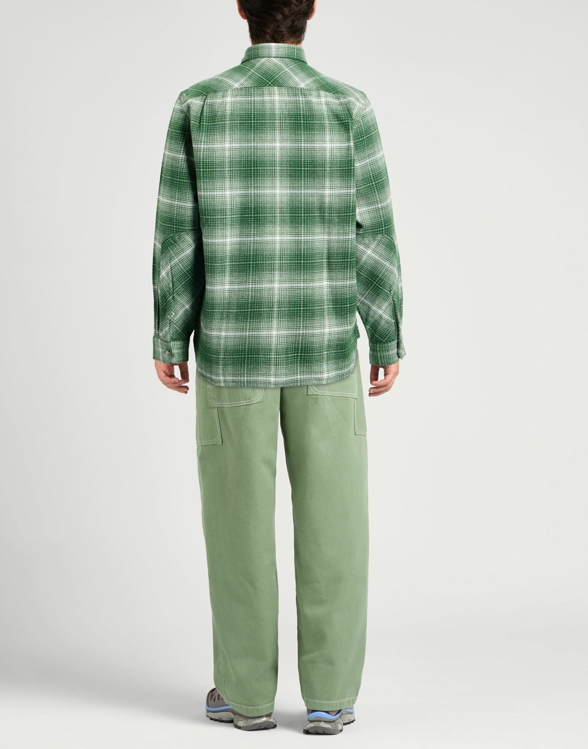 Woolrich Mens Shirt in Green