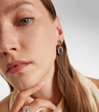 Suzanne Kalan 18kt gold drop earrings with opals and diamonds