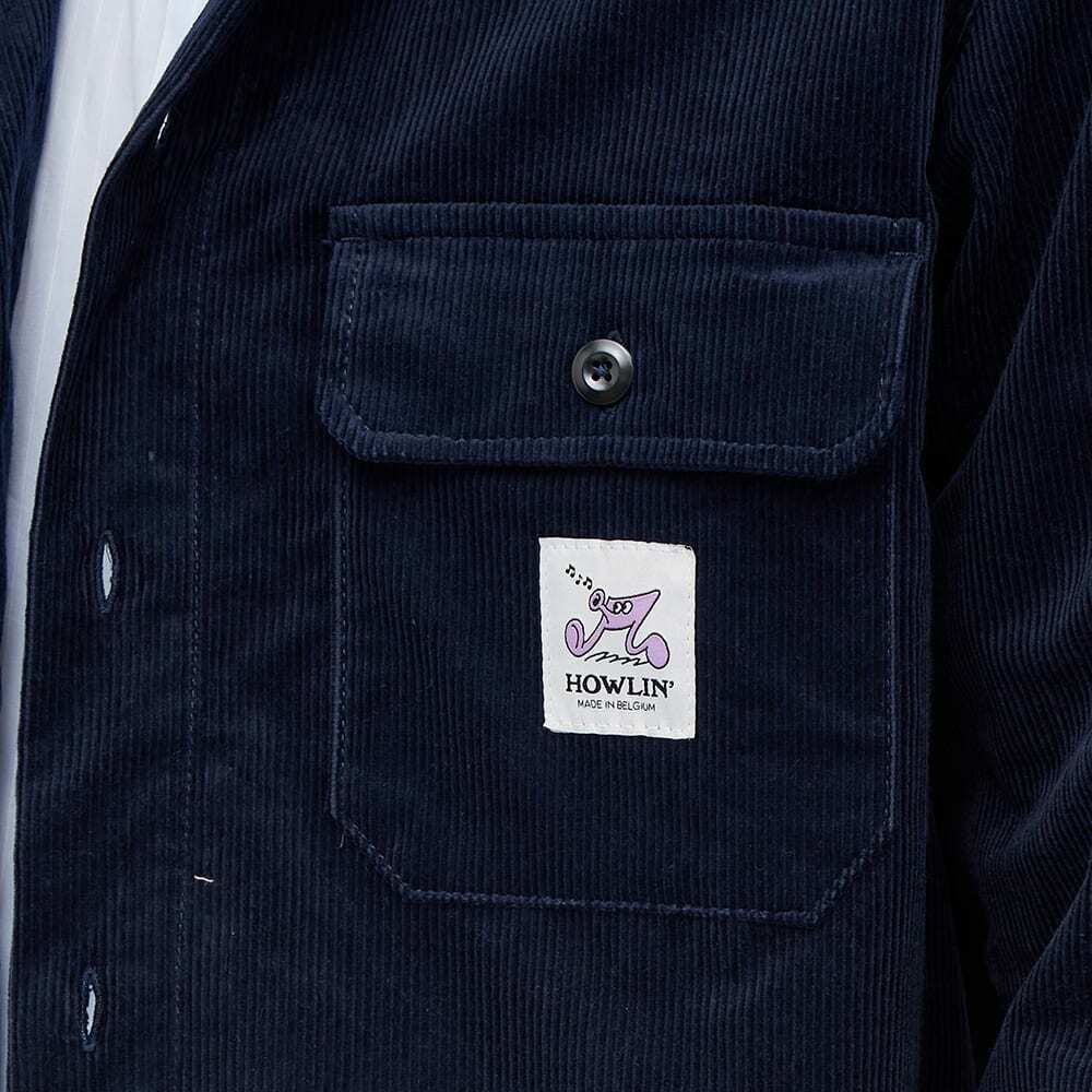 Tシャツ・カットソー HOWLIN Navy blue stretch cotton Magic Work shirt Howlin by Morrison Men's Howlin' Magic Work Shirt in Navy