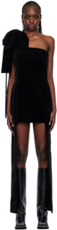 FIDAN NOVRUZOVA Black Bow Minidress