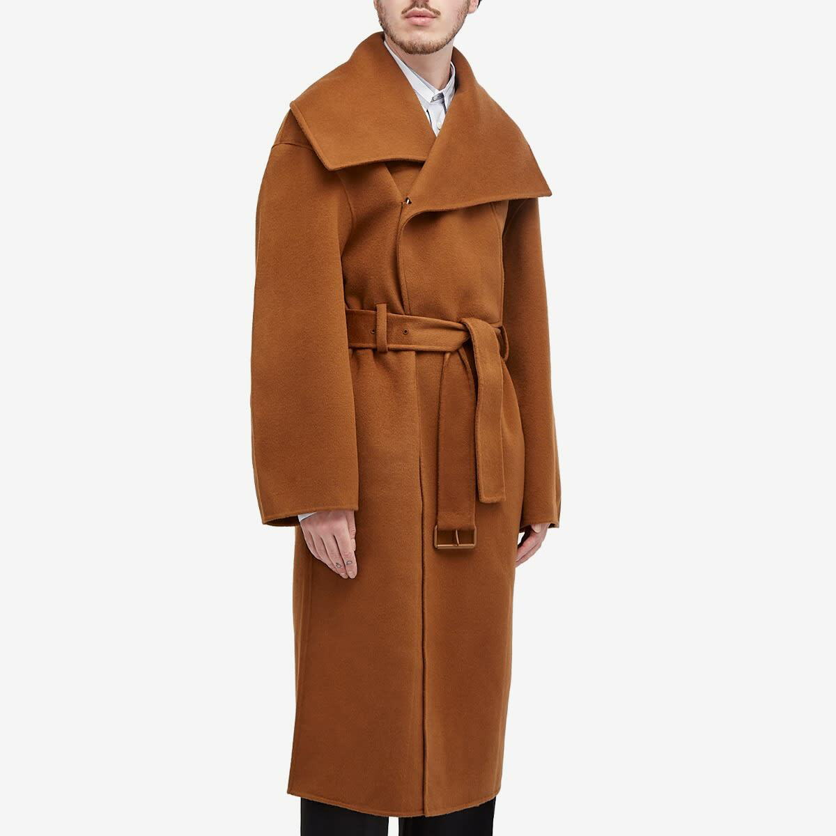 ジャケット・アウター JW Anderson Wrap Coat 24AW JW Anderson Women's Wrap Coat in Tobacco JW Anderson