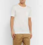 Massimo Alba - Alicudi Slim-Fit Linen T-Shirt - White