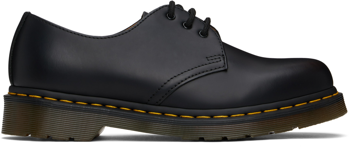 Dr. Martens Black 1461 Smooth Leather Oxford Derbys