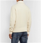 Holiday Boileau - Mick Virgin Wool-Blend Rollneck Sweater - Off-white