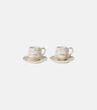 Brunello Cucinelli - Tradition set of 2 cups and saucers
