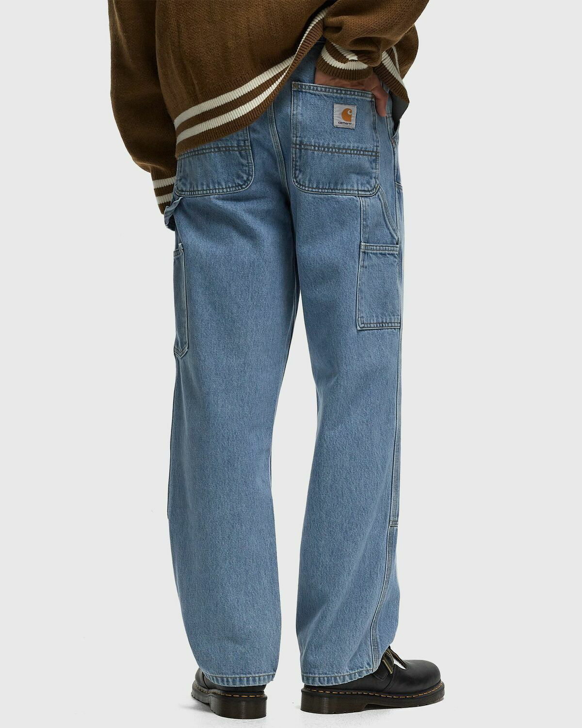 Carhartt Wip Double Knee Pant Blue Jeans Carhartt WIP