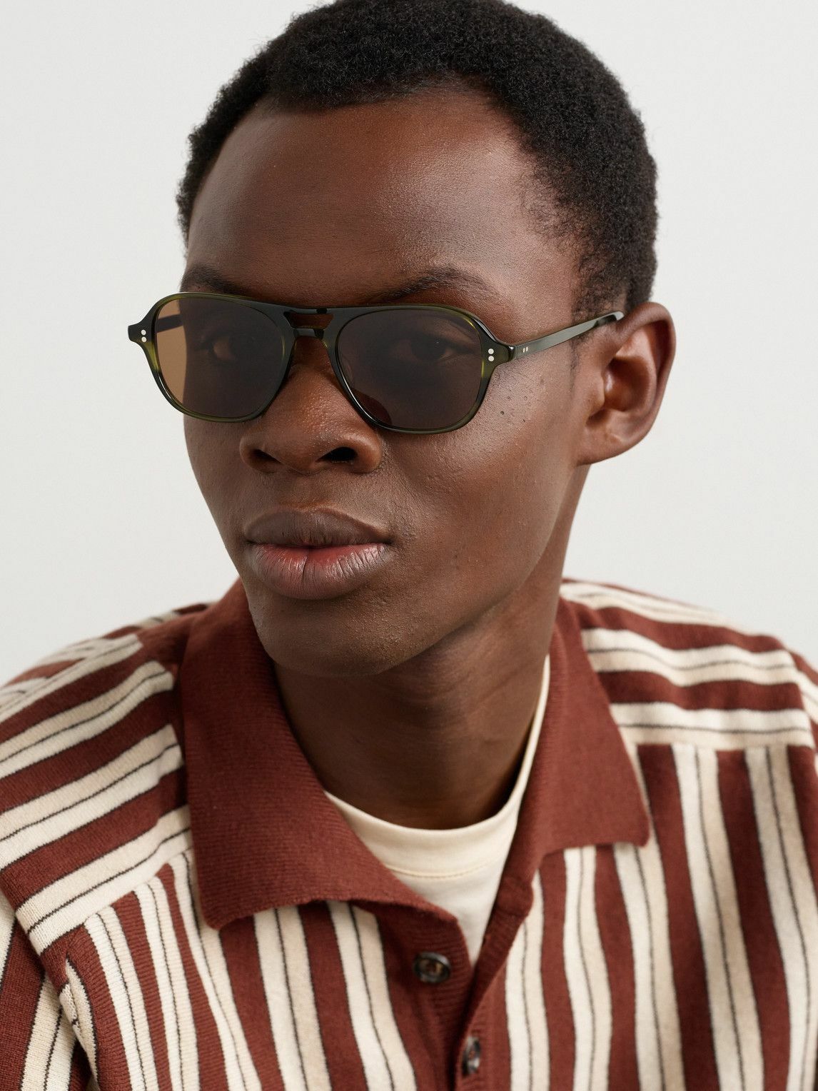 Garrett Leight California Optical - Doc Aviator-Style Acetate