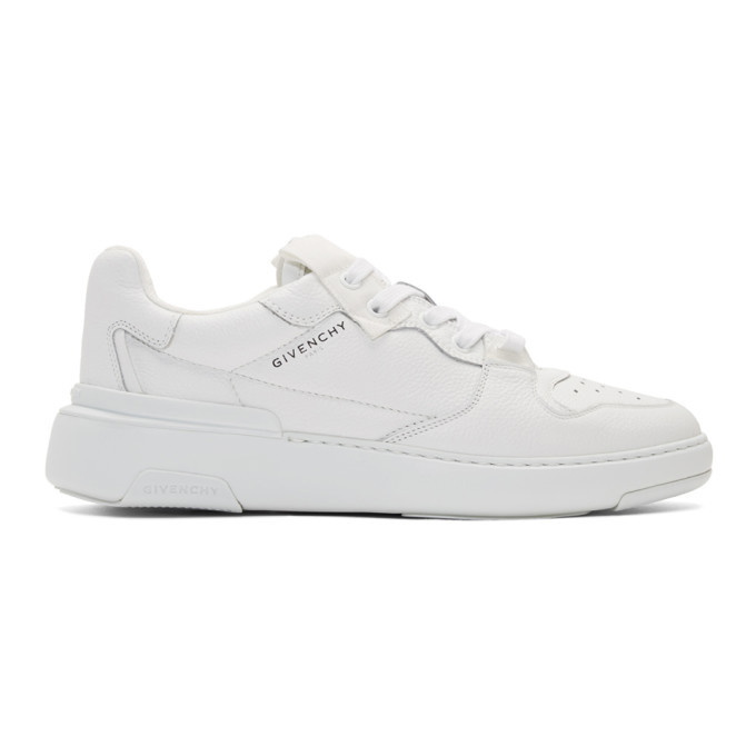 Photo: Givenchy White Wing Low Sneakers