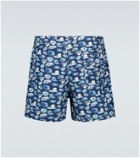 Arrels Barcelona Printed swim shorts