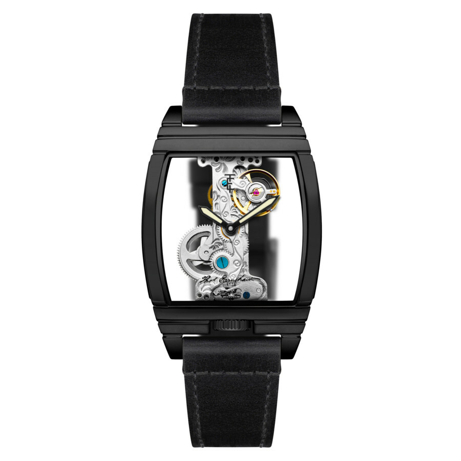 Thomas Earnshaw Wolver Bridge Transparent Dial Mens Watch ES-8299-05