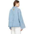 Loewe Blue Oversized Denim Jacket