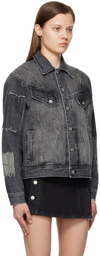 Andersson Bell Gray Patchwork Denim Jacket