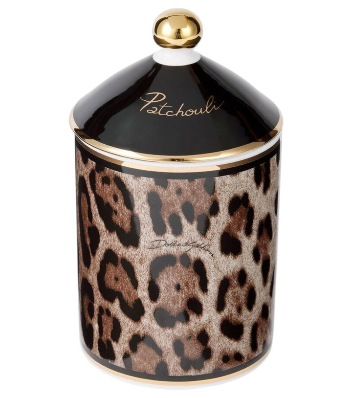 Photo: Dolce&Gabbana Casa Patchouli glass scented candle