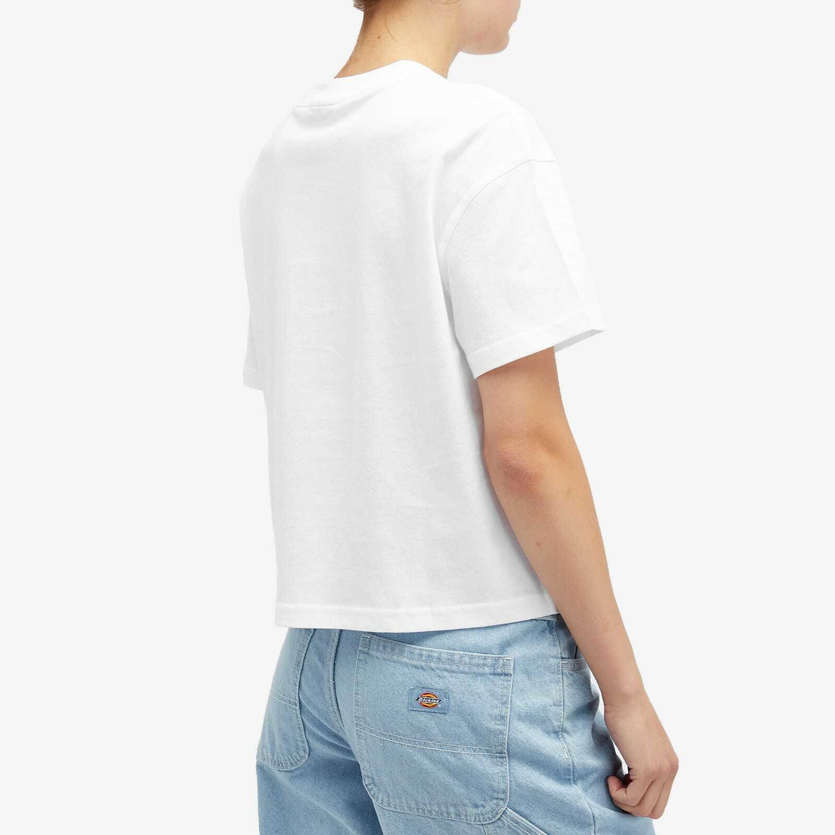 Dickies Women's Oakport Boxy T-Shirt in White