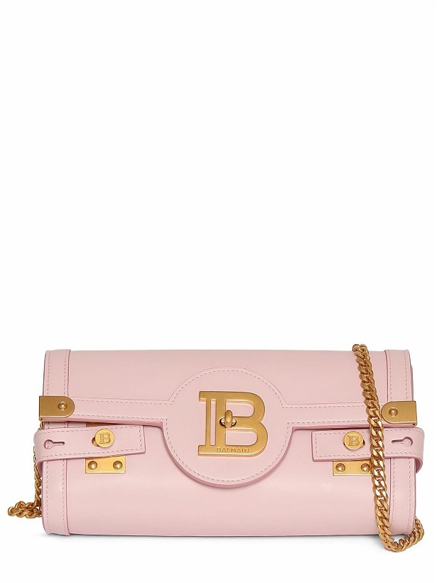 Photo: BALMAIN - Bbuzz 23 Leather Pouch With Chain
