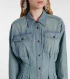 Marant Etoile Nolwen chambray shirt dress