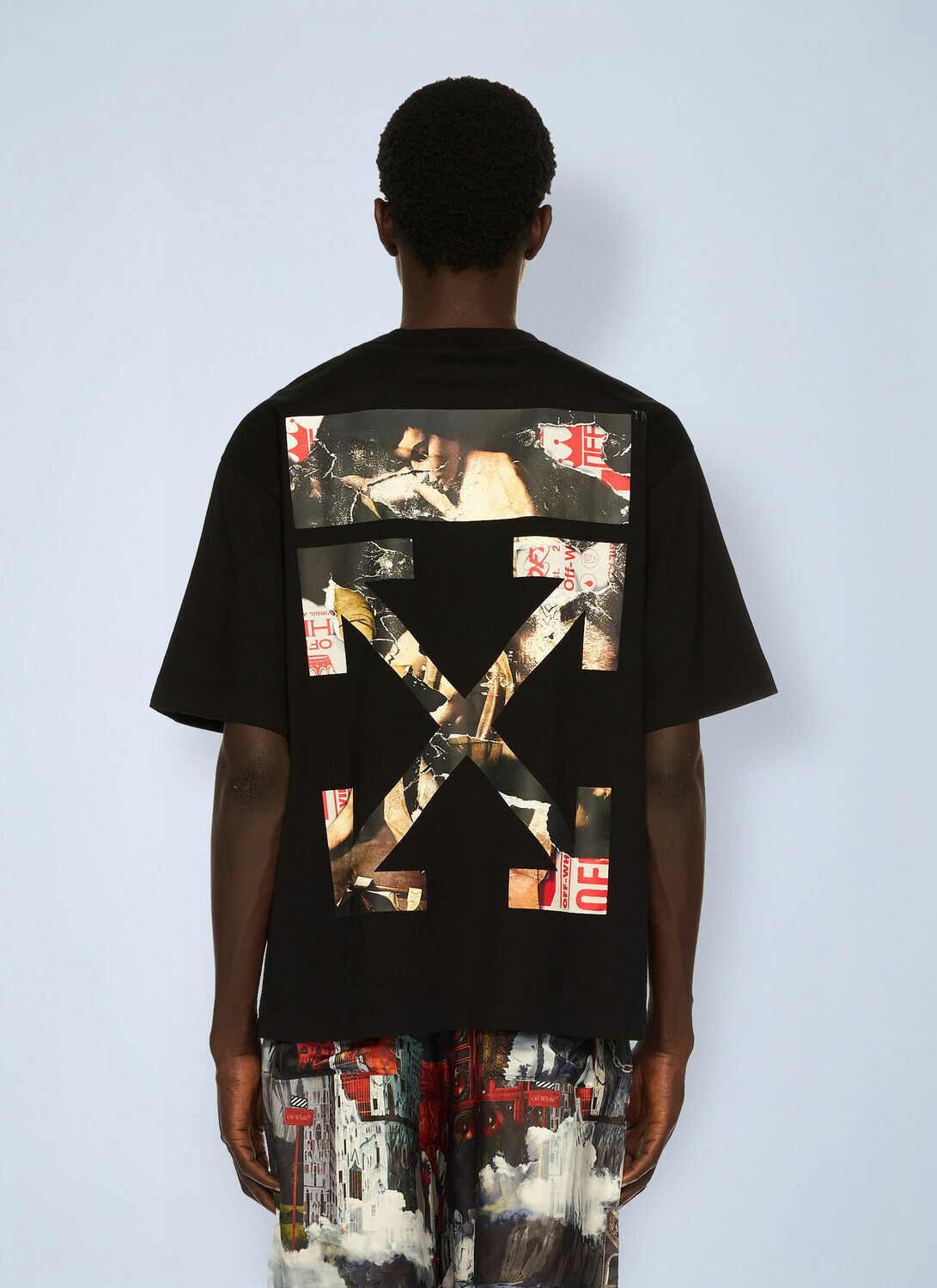 OFF-WHITE BRUSH ARR OVER SKATE 半袖Tシャツ OFF-WHITE BRUSH ARR OVER SKATE 半袖Tシャツ Off-White Brush Arrow