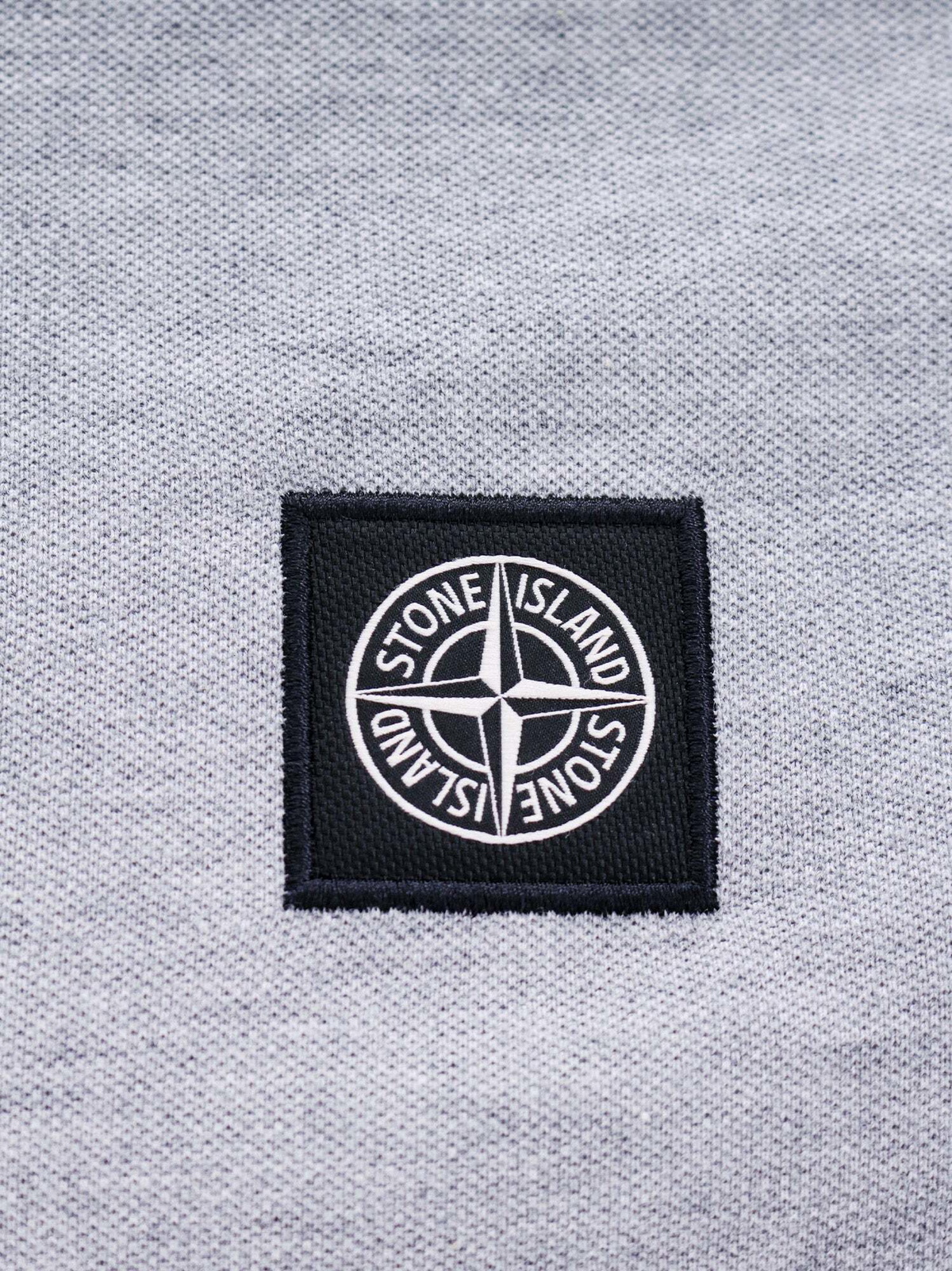 Stone Island Polo Shirt Grey Mens Stone Island