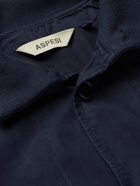 ASPESI - Cotton Bomber Jacket - Blue