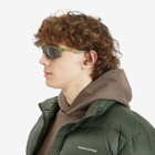 Oakley Plantaris Sunglasses in Matte Trans Fern/Prizm Tungsten 