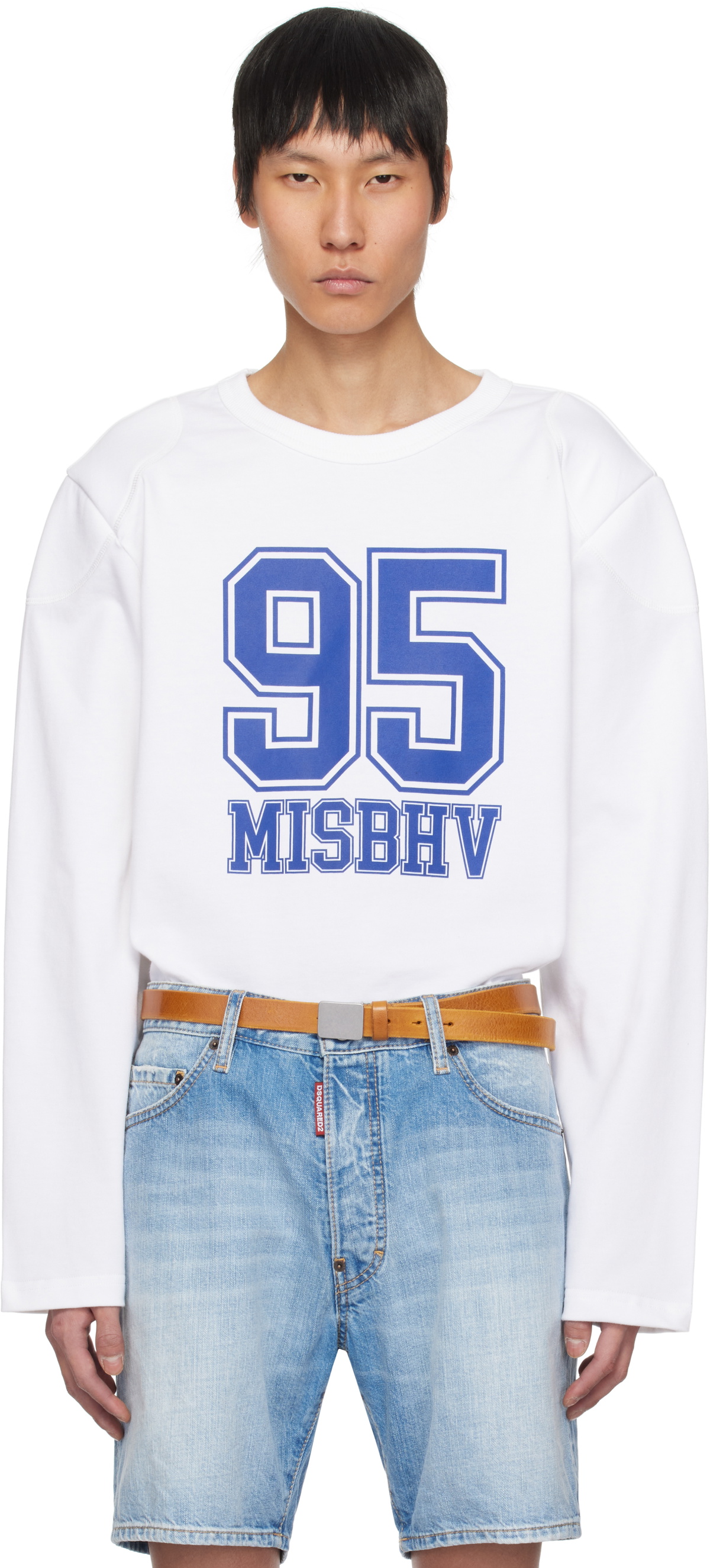 MISBHV White 95 Longsleeve T-shirt