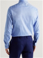 Ermenegildo Zegna - Milano Cotton Shirt - Blue