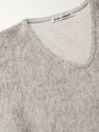 Our Legacy - Textured-Knit Sweater - Gray