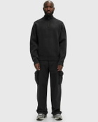 ØLÅF KNITTED DRIFT MOCK NECK Grey Mens Pullover