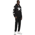 Burberry Black and White Star Hoodie