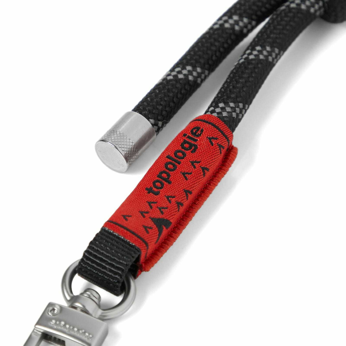 Topologie 8.0mm Rope Strap in Black Reflective