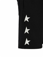 GOLDEN GOOSE - Star Logo Cotton Jersey Shorts