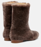Gabriela Hearst Tina shearling mid-calf boots