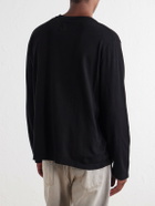 Nili Lotan - Sien Cotton-Jersey T-Shirt - Black