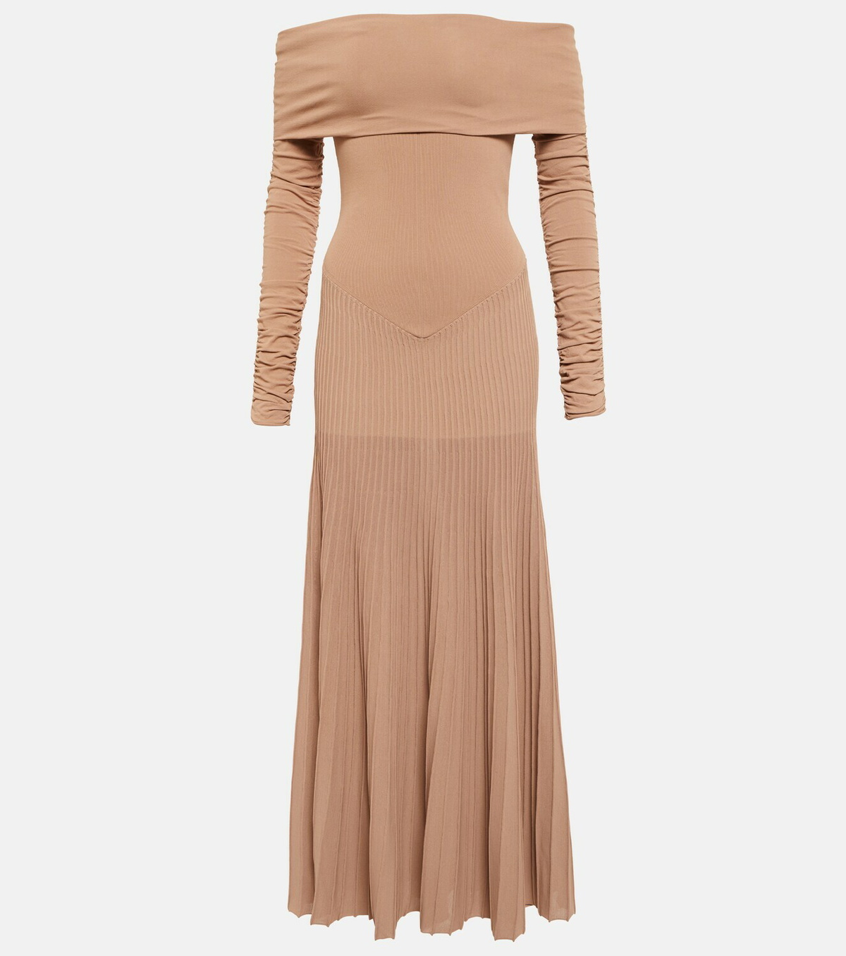 Khaite - Rebecca off-shoulder maxi dress Khaite