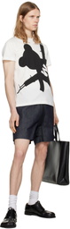 Walter Van Beirendonck Navy G-Star Edition Basic Denim Shorts