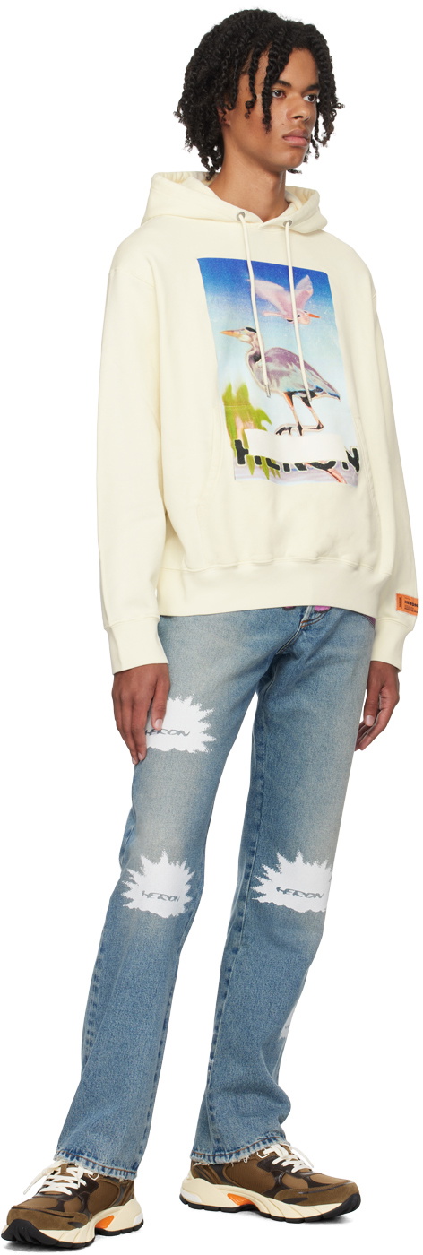 Heron Preston Off-White Censored Heron Hoodie