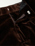 Kingsman - Cotton-Velvet Suit Trousers - Brown