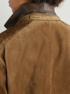 TOM FORD - Suede Jacket - Brown