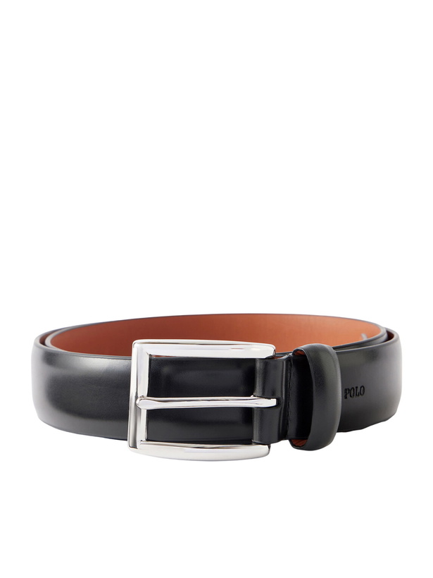 Photo: Polo Ralph Lauren - 2.54cm Leather Belt - Black