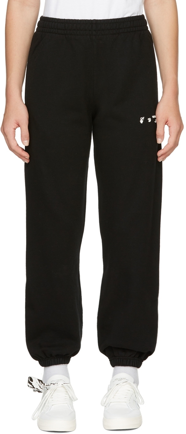 Off-White Black Logo Lounge Pants