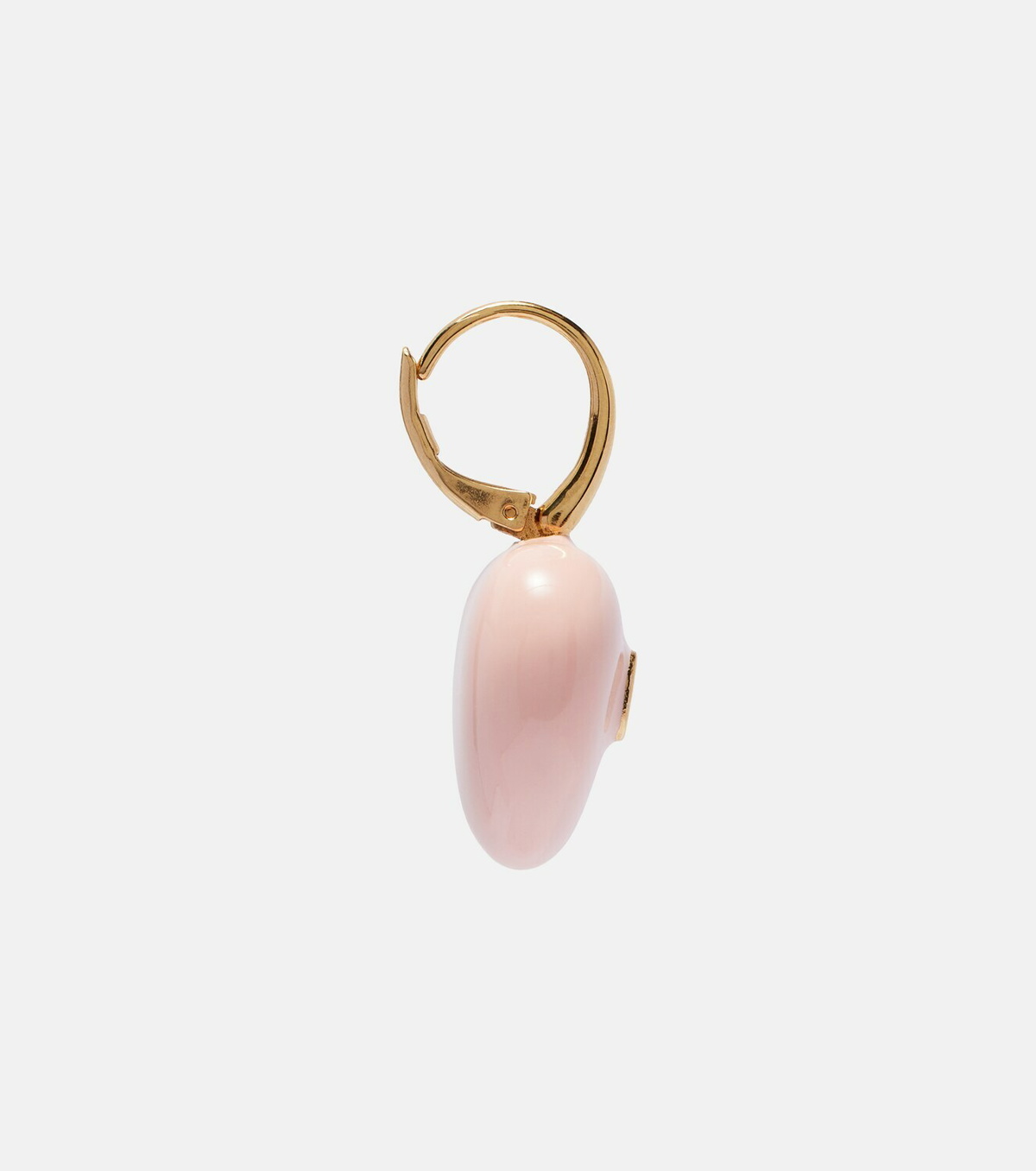 Valentino Cœur Royal VLogo enamel earrings