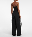 Balenciaga - Strapless corset cropped top