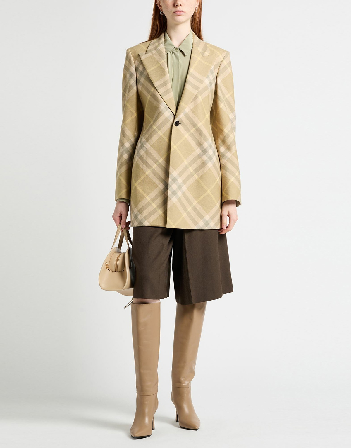 Burberry Womens Blazer in Beige