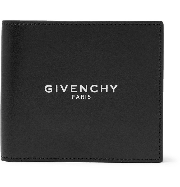 Photo: Givenchy - Logo-Print Leather Billfold Wallet - Men - Black