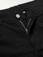 Etro - Slim-Fit Paisley-Jacquard Cotton-Blend Trousers - Black