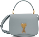 AMI Paris Blue Top Handle Paris Paris Bag