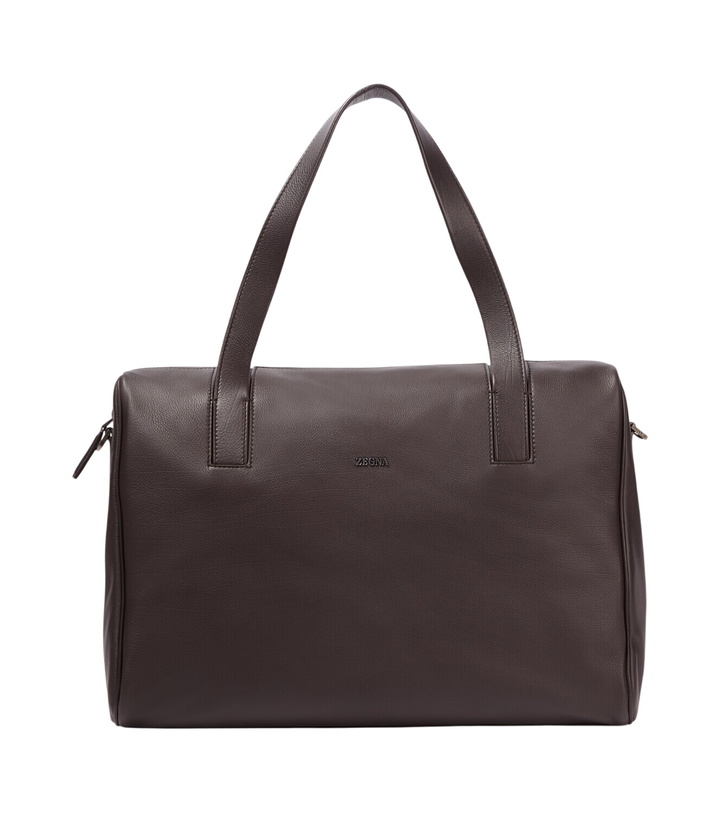 Photo: Zegna Leather duffel bag